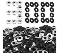 ENUTROF Rondelle Etanche Etancheite Toiture M4,2x12MM Rondelles Lot de 300 | d'étanchéité Joint EPDM Vis Bac Acier Étanchéité pour Néoprène pour Autoperceuses Cache Toiture (M4.2x12x2MM)