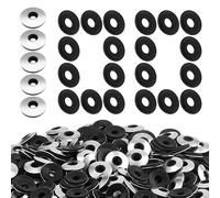 ENUTROF Rondelle Etanche Etancheite Toiture M5,5x30MM Rondelles Lot de 100 | d'étanchéité Joint EPDM Vis Bac Acier Étanchéité pour Néoprène pour Autoperceuses Cache Toiture (M5.5x30x2MM)