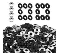 ENUTROF Rondelle Etanche Etancheite Toiture M8x22MM Rondelles Lot de 100 | d'étanchéité Joint EPDM Vis Bac Acier Étanchéité pour Néoprène pour Autoperceuses Cache Toiture (M8x22x2mm)