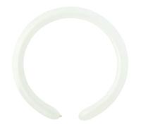 Enveloppe 100 ballons modelables en latex naturel Premium Quality D4 (Ø 5 cm / 2"), blanc