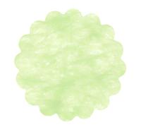 Enveloppe 100 décorations tnt effet tissu Flower Poly Lab (Ø 24 cm), vert mer