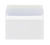 Enveloppe 114 x 162 mm budget 80 g SF auto blanche - Boîte de 500