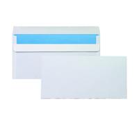 Enveloppe 114 x 229 mm Bruneau 80 g - patte autocollante sans fenêtre blanche - Boîte de 500 - Enveloppes commerciales - Bruneau
