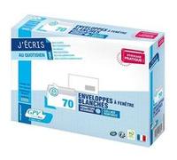 Enveloppe 162 x 229 mm 80 g fenêtre 45 x 100 mm blanche - Boîte de 70 - Gpv G