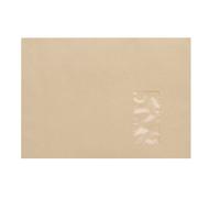 Enveloppe 229 x 324 mm Bruneau 90 g avec fenêtre 50 x 100 mm kraft brun - Boîte de 500 - Enveloppes commerciales - Bruneau