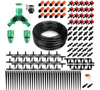 ENVELOPPE 40M Système de refroidissement par brouillard Système d'irrigation Micro Trip Irrigation Kit Garden Patio Plant Watering Kit Flux automatique