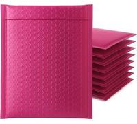 Enveloppe à bulles d'air métallique 270x360 mm rose - paquet de 100 pièces