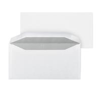 Enveloppe blanche C5 162 x 229 mm 80g fenêtre 45 x 100 mm - gommée - Lot de 500