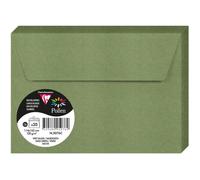 Clairefontaine Enveloppes Pollen C6 114 x 162 mm 120 g/m² Paquet de 20 Vert sauge