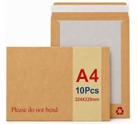 Enveloppe Carton A4 Rigide, Pochette Expédition C4 229x324 mm