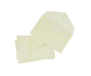 Enveloppe élections jaune 90 x 140 mm - Boîte de 1000