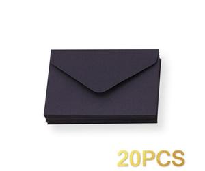 Enveloppe En Papier Kraft Noir Beige, Carte De Message, Lettre, Papeterie, Papier De Rangement, Cadeau