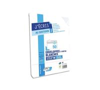 Enveloppe gpv économique vélin blanc 75g dl 110x220mm adhésive paquet 50 unités