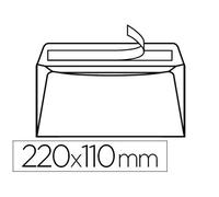 Enveloppe gpv green dl 110x220mm 75g adhésive coloris blanc boîte 500 unités
