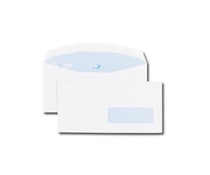 Enveloppe gpv multimachine 114x229mm 80g gommée fenêtre 35x100mm position fenêtre 20/20 boîte 1000 unités