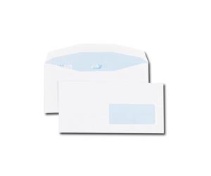 Enveloppe gpv multimachine 114x229mm 80g gommée fenêtre 45x100mm position fenêtre 20/20 boîte 1000 unités