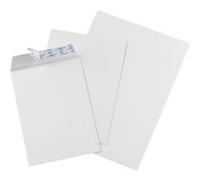 Pochette velin blanc 162 x 229 mm La Couronne 90 g sans fenêtre - Boîte de 50