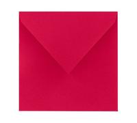 Enveloppe Pollen Clairefontaine groseille 165 x 165 mm - Paquet de 20