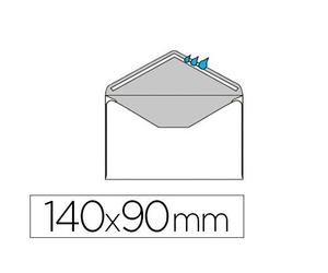 Enveloppe visite gpv saint louis papier vélin blanc 100g 90x140mm gommée coloris blanc coffret 100 unités