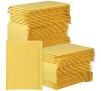 Enveloppes à bulles format A5, 100 pièces, 15x24 cm, en papier kraft, auto-adhérentes