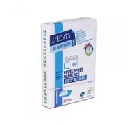 Enveloppes Blanches - GPV - C6 - 114x162 mm - 80g - 10 Gratuites