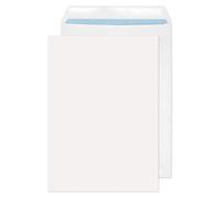 Enveloppes C4, format 324 x 229 mm, grammage 100 g/m², auto-adhésives, blanches, boîte de 250 pièces