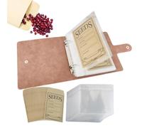 Enveloppes de colza pour organiseurs | Pochette adhésive vintage durable pour clés, projets d'artisanat, timbres, stockage de jardin, plantation, économie d'argent