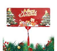 Enveloppes De Noël pour Argent Liquide Organisateur Saisonnier à 7 Fentes | Pochette Cadeau Monnaie pour Célébrations Pour Réunions Familiales Voyages Sous Sapin Couples Fille Fils