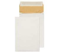 Enveloppes d'expédition rembourrées, 100 pièces, 250 x 176 x 50 mm, blanches