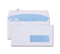 Enveloppes DL 110x220 - GPV - Boîte de 500 - 80g - Fenêtre spéciale numérique - Réutilisables