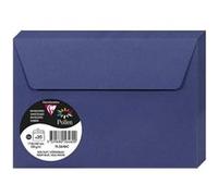 Clairefontaine Enveloppes C6 Bleu nuit 120g Auto-Adhésives Lot 20 - Format standard 11,4 x 16,2 cm, Papier Lisse, Invitation Mariage, Faire-Part, Cartes & Correspondance - Pollen - Réf. 5646C