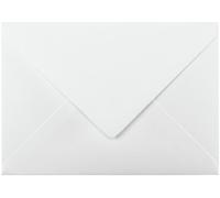 Enveloppes format DL, 100 g/m², blanches, boîte de 50