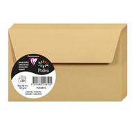Paquet de 20 enveloppes Pollen 90x140mm 120g/m2 - Caramel