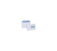 Enveloppes Gpv C5 80 G/M² Blanc Avec Fenêtre Autocollante - 500 Unités