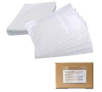 Enveloppes Pour Documents, Pochette Transparente Adhesive, Pochette D’Expédition Autocollante, Enveloppes Pour Bordereau de Livraison, Convient Aux Documents de Format A5, 25 Pièces, Transparent