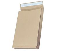 Enveloppes RBD Avec Bande Silicone OFFICE PRODUCTS HK B4 250x353mm 130 G/m² 25 Pièces Marrons / / Type-Avec Ruban De Silicone, RBD/Type-HK/Couleur-Marron/Format-B4 / Grammage (g/m2)-130