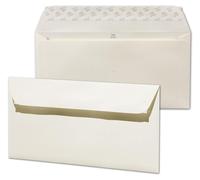 Enveloppes rectangulaires au format DIN Lang, boîte de 50, couleur tortilla, sans fenêtre, avec adhésif