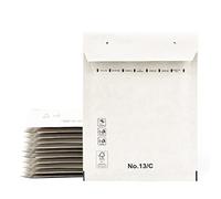 Enveloppes rembourrées, enveloppes d'expédition, sacs en papier avec intérieur à bulles, couleur blanche, sacs d'expédition avec fermeture adhésive - Ofituria (20 enveloppes, 180 x 260 mm)