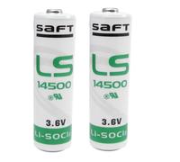 ENVOI AVEC SUIVI - 2 Piles lithium LS14500 - 14500 - AA - 3,6V - SAFT