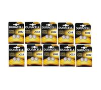 envoi avec suivi - lot de 20 piles CR2032 Duracell lithium 3 volt - 10 blisters de 2 piles
