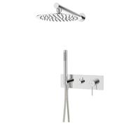 Envol colonne de douche encastrée mécanique chromée Essebagno