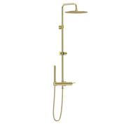 Envol colonne de douche mécanique or brossé 300 Essebagno