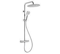 Envol colonne de douche thermostatique chromée Essebagno