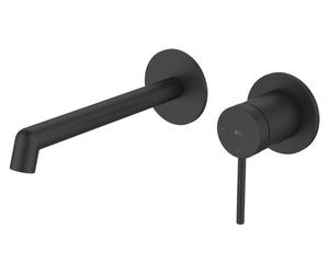 Envol II mitigeur encastré lavabo noir Essebagno