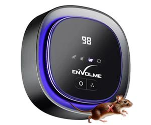 ENVOLME - Ultrason Souris et Rats - Anti Moustique Ultrason - Repulsif Souris - Ultrason Souris - Anti Souris et Rats Puissant - Anti Rat - Dernière Technologie 2025 - Son Quise inaudible