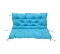 ENWIND Coussins de balançoire de Porche, Coussins de Remplacement extérieurs 3 Places avec Dossier, Coussin de Banc imperméable avec Attaches pour Patio, Porche, Jardin, arrière-Cour