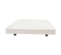 ENWWCH Plateau à Plantes Roulant avec Roues, Base de jardinière carrée roulettes, Support Pot Fleur Mobile, Dessous Verre carré pour Le Rangement dans la Cuisine