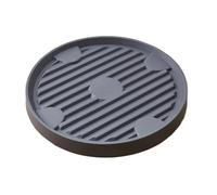 ENWWCH Plateau de Plantation en Plastique épais avec Roues, Soucoupe Amovible for Plantes Jardin, Pot Fleur Portable, Plateaux Mobiles d'intérieur, 2 pièces pour Jardinage(Grey-22cm)