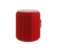 ENWYTE Tabouret Papier Pliable avec Coussin Structure en nid d'abeille Papier Kraft
