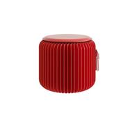 ENWYTE Tabouret Papier Pliable avec Coussin Structure en nid d'abeille Papier Kraft